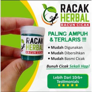 RACAK HERBAL 20 GRAM RACUN CICAK PALING AMPUH