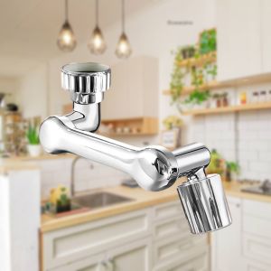 Sambungan Kran Air Wastafel Fleksibel Bisa Berputar 1080° Universal Rotation Faucet Splash SLT-254