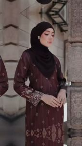 RAYA2026 SONGKET TENUN KURUNG MODEN BALQIS XS TO PLUS SIZE 5XL BURGUNDY RICHBROWN TEAL BLUE MYMOMCOLLECTION