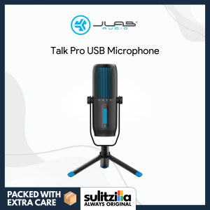 JLab Talk Pro USB-C Plug & Play Microphone for Podcasts Game Streams Music and ASMR