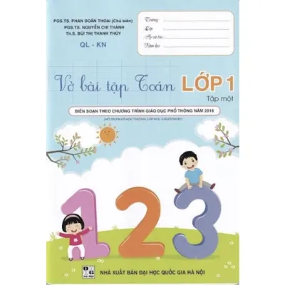 Sách - Vở Bài Tập Toán Lớp 1 (Tập 1 - Kết Nối)