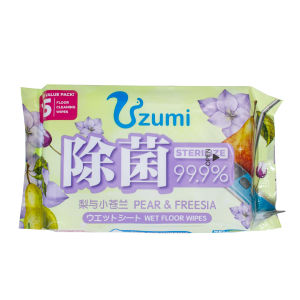 Uzumi Anti Bacterial Wet Floor Wipes Extra Strong Ultra Thick Wet Wipes