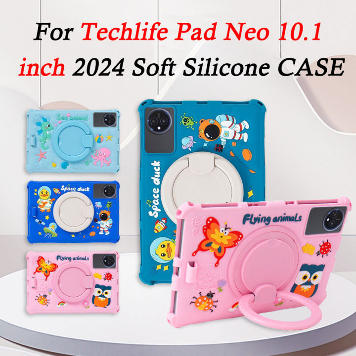 For TechLife Pad Neo inch 2024 High Quality cartoon Silicone