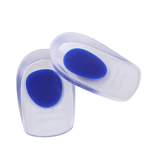MIYIO 2PCS Silicone Heel Cup Pads Gel Shoe Inserts Pads Plantar Fasciitis Inserts Foot Care Silica Gel Cushion Pad for Plantar Fasciitis