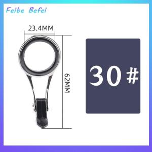 [Feibe Befei] วงแหวนนำเบ็ดตกปลาแบบยืดหดได้ทำจากสเตนเลสสตีลแบบพับได้สายคันเบ็ดนำทางวงแหวนด้านบนแบบทำมือสำหรับซ่อมอุปกรณ์เสริม