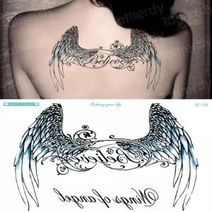 BISA COD - TATO TEMPORER Tatto Tattoo Temporary TAHAN AIR MOTIF Dada Punggung Tato Palsu Tahan Lama / Arm Temporary Tatoo sticker Gear Machine / tato terbaru/ tato artis / tato keren / tato custom