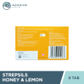 Strepsils Honey Lemon Flavor Sachet - Peremen Pelega Tenggorokan. 