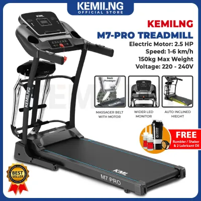 KEMILNG Treadmil ( WITH FREE ITEM ) M621 M10 Treadmill Original New Model Single Function Foldable Easy Installment Fitness Treadmill Exercise