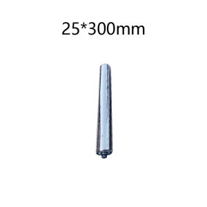 Steel Conveyor Roller 25x300mm Carbon Steel Assembly Line Bearing For Bike Roller