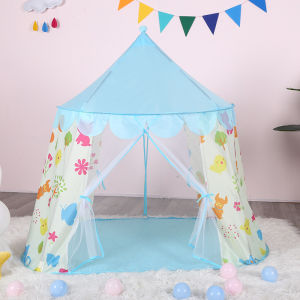 WDS Tenda Anak Model Rumah 2 Pintu Warna Warni Tenda Castle Tenda Princess Anak Rumah