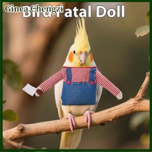 Ginca ชุดนกสำหรับสัตว์เลี้ยงแนวฮาโลวีนชุดออกไปข้างนอกสำหรับตกแต่งเสื้อผ้าสัตว์เลี้ยงชุดเล่นตามบทบาทสัตว์เลี้ยงเครื่องแต่งกายสำหรับงานเลี้ยงสัตว์เลี้ยงอุปกรณ์สำหรับนก