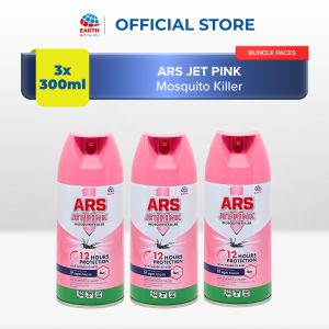 ARS Jet Pink Mosquito Killer 300mL - Bundles of  3