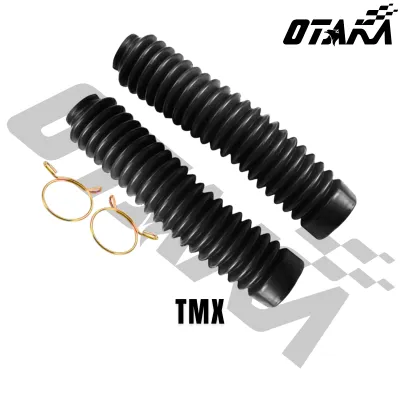 OTAKA UNIVERSAL MOTORCYCLE SHOCK RUBBER FRONT FORK COVER SHOCK COVER ABSORBER DUST COVER GAITERS GATORS BOOTSFOR TMX/XRM