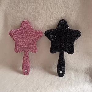 Bling Rhinestone Star Shaped Makeup Mirror Creative Handheld Cosmetic Mirror Vanity Cute Mirror Portable Cosmetics Makeup Tools2026