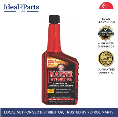 Marvel Mystery Oil - 16 oz MM12R / Extend Engine Life / Oil Enhancer & Fuel Treatment / Engine Cleaning & Exhaust