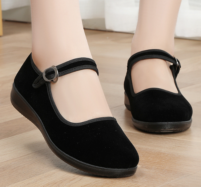 Canvas flats hot sale slip ons