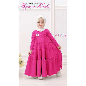 WYNOLA 616 Gamis Anak Syari Kids Model Terbaru