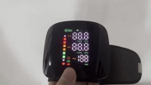 Wrist  Monitor Digital LED Screen Rechargeable with Voice Function for Accurate Home Merement