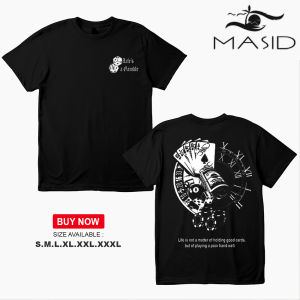 MASID Distro T-Shirts KAOS BAJU 100% KAPSADEPAN BELAKANGGamble GOODCARDS