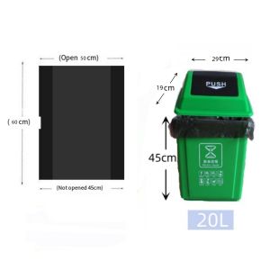 Garbage Bags -100 Piece Set Small Medium and Extra Large