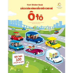 Sách Dán Hình Đầu Đời Cho Bé - Ô Tô - First Sticker Book - Đinh Tị