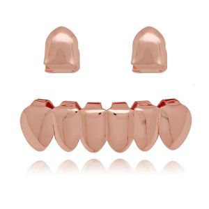 ยุโรปและอเมริกาฮิปฮอปชุบเหล็กจัดฟันเรียบเหมาะสำหรับผู้ชายและผู้หญิงชุดแวมไพร์ฟันเสือฮัลโลวีนยุโรปและอเมริกา