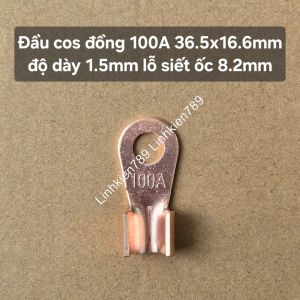 Đầu cos đồng 40A / 60A / 80A / 100A / 150A / 200A cốt đồng 150A ( 5 cái ) - LinhKiện789