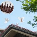 Alat duri pengusir kucing Anjing / Paku anti kucing Plastik Anti Kucing paku Anti burung Merpati Wall Spike Anti-Climbing Spike Wall Anti Maling Panjat Tembok Pagar Kawat Duri Garden Pest Repeller Pigeon Cat Deterrent Garden Security Deterrent Tool. 