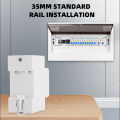 Din Rail Electricity Digital Meter Power Energy Voltmeter Ammeter kWh Reset Voltage Current Monitor AC 80V~270V 110V 230V. 