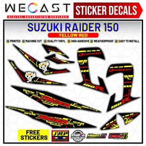 WECAST Suzuki Raider 150 Decals Sticker for Motorcycle Accessories High Quality