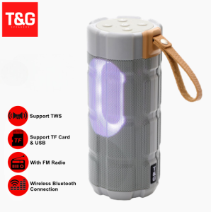 T&G TG-285 TWS Bluetooth V5.0 Portable Speaker HiFi Sound with Colorful LED Lights
