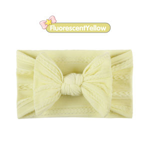 Payoe Baby Twist Nylon HeadbandsBow HeadbandBaby Hair AccessoriesBaby Girl Cute Bandana HeadbandSoft & ComfortableElastic HeadwearGift