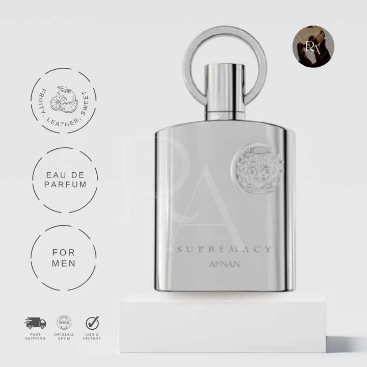 Afnan Supremacy Silver for Men - 100 ML