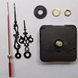 bộ máy Đồng hồ treo tường cơ bản với kim đồng hồ trang trí.