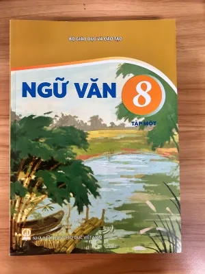 Sách giáo khoa Ngữ Văn 8- tập một- Kết Nối Tri Thức Với Cuộc Sống (Kèm Nilon bọc Sách nhãn tên)