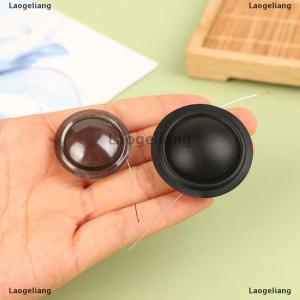 [COD] Laogeliang 1ชิ้นใหม่19มม. 25มม. เสียงขดลวดเส้นไหมไดอะแฟรมเมมเบรนลำโพงเสียงแหลมซ่อมแซมชิ้นส่วนอุปกรณ์เสริม