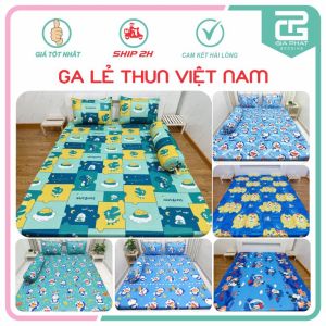 Ga giường thun lạnh Việt Nam cao cấp ( Đủ kích thước không áo gối)