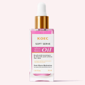 KOEC Purple Beard Care Essential Oil Moisturizing Body Massage Oil Donut Shave Oil