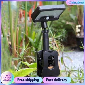 [Chinatera Flagship Store] Solar Wall Light Solar Powered Flood Light IP65 Waterproof Motion Sensor LED Induction Lamp Auto On/Off Porch Light 3 Modes for Deck Fence Patio