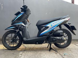 Decal stiker New Beat 2020 MOTIF STRIP RACING BLUE D-X5-059 X5-066