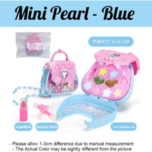 **Malaysia Seller** Cute Girls Princess Pretend Makeup Set Kids Simulation Children Toy Make Up set Handbag Fashion Bag