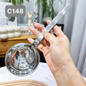 Muôi Canh Vá Thìa Inox 18/10 Chockmen Cao Cấp Cán Dài Cán Ngắn Đầu Tròn