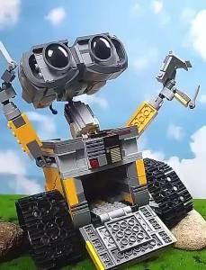 GEEBON 687pcs Mini Walle Robot Building Blocks Movies Model Bricks Set KidsGift