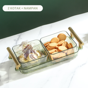 [ Lebaran Exclusive ] Dejavu Kotak Makanan Toples Lebaran Toples Hari Raya Set Nampan Snack Tray Snack Bowl Tempat Saji Snack Cemilan HSB658