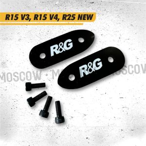 MIRROR BLANKING/COVER TUTUP SPION TEBAL 3MM PNP UNTUK MOTOR R15V2 R15V3 R15V4 R25 NEW R25 OLD BAHAN AKRILIK FREE BAUT 4BIJI DAN STIKER MIROR BLANKING PENUTUP LUBANG SPION R15V2-R15V3-R15V4-R25-NEW-R25-OLD TINGGAL PASANG BAHAN ACYRYLIC