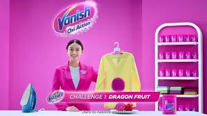Vanish Stain Remover Pink Oxi Action + Vanish Stain Remover Crystal White Oxi Action Detergent Powder 900g