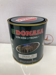 Sơn Sắt Kẽm Donasa  2 trong 1 màu DAF 2215 Xingfa Nâu _ 800ml