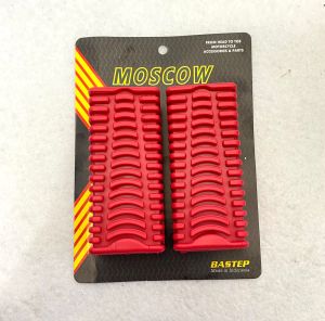 FOOT STEP DEPAN WARNA WARNI STEP KARET DEPAN WARNA STANDAR UNIVERSAL ALL MOTOR TINGGAL PASANG STEP WARNA MOTOR FOOTSTEP DEPAN BAHAN KARET TEBAL MERK MOSCOW UNTUK MOTOR SUPRA X SUPRA 125 BLADE SATRIA FU F1ZR KHARISMA FORCE SMASH RXK JUPITER VEGA DLL