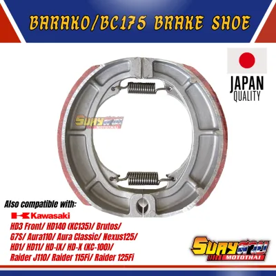 JAPAN QUALITY Barako / BC175 Brake Shoe