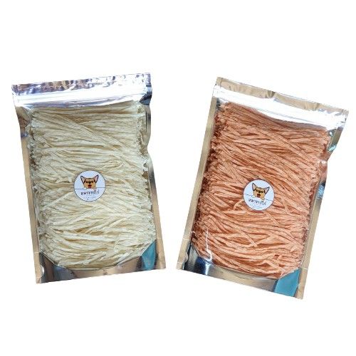 ปลาเส้นสำหรับสัตว์เลี้ยง หอมอร่อย ขนาด 150 กรัม